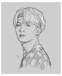 Bts Drawings Pencil Suga Btsdrawingspencilsuga Bts Drawings Kpop Drawings Drawings Follow along to learn how to draw and color chimmy from bt21 easy, step by step art tutorial. pinterest