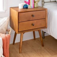 Target marketing systems maylis mid century modern 4 drawers chest dresser storage organizer for bedroom, hallway, 31.63, white $162.37 $ 162. Mid Century Modern Nightstands Bedside Tables Target