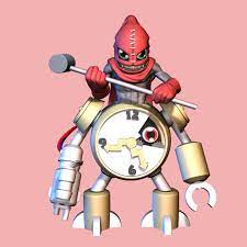 STL file Digimon Clockmon・3D printable model to download・Cults