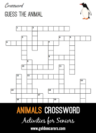 If the puzzle still isn't large enough for your senior to easily see, you. Crosswords For Seniors The Elderly