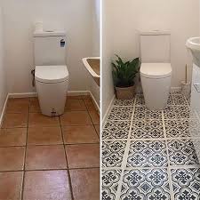 I know that bath tub tiles are often painted over and with a degree of success. Home Dzine Can You Paint A Tiled Floor