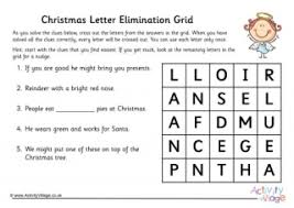 In the grid that has been given to you, you have to fill in the numbers from 1 to 8. Letter Elimination Puzzles
