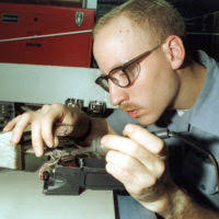 Retired Chief Master Sgt. Jack Tietgens, Fargo, N.D.,