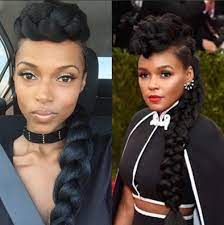 Braided Faux Hawk W Bobbi Boss Kanekalon Hair Kanekalon Hairstyles Hair Styles Natural Hair Styles