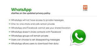 Whatsapp Clarifies On Updated Privacy Policy 7 Things You Should Know 91mobiles Com Whatsapp clarifies its privacy policy update. whatsapp clarifies on updated privacy