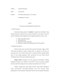 Sementara itu, dalam proses perubahan konstitusi pasca kembalinya ke uud 1945, indonesia telah melakukan setidaknya empat kali amandemen. Pdf Resume Konstitusi Dan Hak Asasi Manusia Prastika Wulandari 1812011030