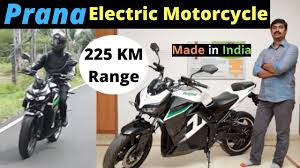 Golden wheel is a strong bicycle company that can. Premium Electric Motorcycle Launched In India Prana Bike Youtube