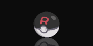 Pokeballs pixel art by galegshop these pictures of this page are about:pokemon ball pixel art grid. Artstation Team Rocket Poke Ball Animation Yuki Pixels