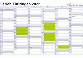 Check spelling or type a new query. Ferien Thuringen 2022 Ferienkalender Zum Ausdrucken