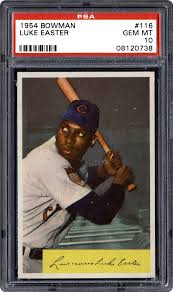 1954 Bowman Luke Easter