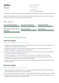 Want a winning cv like this auditor resume sample below? Internal Auditor Resume Example With Content Sample Craftmycv