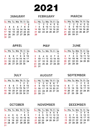 Free, easy to print pdf version of 2022 calendar in various formats. Free Printable One Page Calendar 2021 Template Pdf Calendar Dream