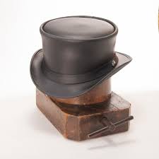 Dimebag Leather Top Hat In 2021 Leather Top Hat Leather Top Mens Hats Fashion