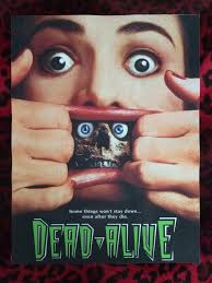 Dead Alive Back Patch Etsy Dead Alive Horror Movie Posters Zombie Movies