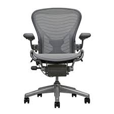 Herman Miller Aeron Chair Size B Fully Featured Gray Wave W Posuturefit Executive Office Chair Walmart Com Walmart Com