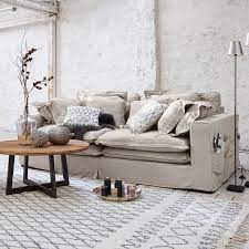 Ein sofa mit textilbezug lässt sich nur dann färben, wenn das material des bezuges aus einem färbbaren naturmaterial wie baumwolle, leinen oder echter naturwolle besteht. Sofa Terrell Leinen Loberon