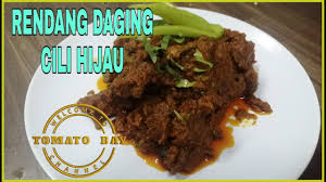 Resepi rendang mudah, resepi rendang perak, resepi rendang kerang, resepi rendang minang, resepi rendang daging, resepi rendang kambing, resepi rendang ayam sedap via iresipi.com. Resepi Rendang Daging Cili Hijau Youtube