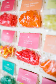 Jelly Bean Favor Set Up Jasmine Lee Photography Jelly Bean Favors Heart Themed Wedding