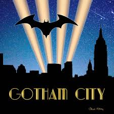 Gotham City Poster by Chuck Staley - Fine Art America