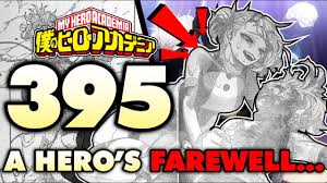 SHE'S ACTUALLY GONE!! TOGA'S ULTIMATE TWIST!! | My Hero Academia Chapter 395  Breakdown - YouTube