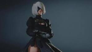An intrepid modder has discovered nier automata's final secret: You Can Now Play As 2b From Nier Automata In Resident Evil 2 Remake N4g