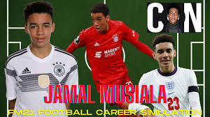 Musiala represented chelsea between 2011 and 2019 before moving back to germany in 2019 at the age of 16 to join bayern munich. Football Manager 21 Career Simulation Jamal Musiala Bayern Wonderkid Youtube