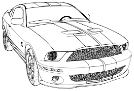 The best free kostenlos drawing images download from 15 free. Printable Mustang Car Coloring Pages Novocom Top