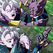 Maybe you would like to learn more about one of these? Lord Beerus Pulling Off Supreme Kai Shin S Potara Earrings Anime Dragon Ball Super Anime Dragon Ball Dragon Ball Super