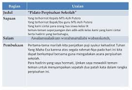 10 Contoh Struktur Pidato Dalam Berbagai Jenis Dan Pembahasan