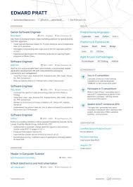 Find out what is the best resume for you in our ultimate resume format guide. Software Engineer Resume 8 Step Ultimate Guide For 2021 Enhancv