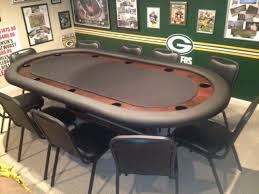 Poker Table Photos Packer Race Track Table Poker Table Plans Poker Table Poker Table Diy
