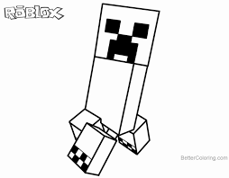 Click the creeper coloring pages to view printable version or color it online (compatible with ipad and android tablets). Creeper Coloring Page Bmo Show