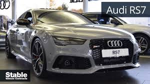 There's a reason why audi is a template for automotive interior designers. Audi Rs7 Sportback In Nardo Grey Walkaround Youtube