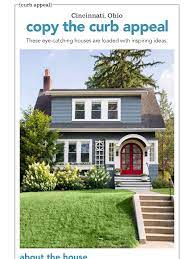 The magazine article focused on the exterior architecture, paint color selections, shutters, landscaping, door mats, outdoor furniture choices, and front door styles of each home to help people be able to copy the curb appeal. Copy The Curb Appeal From Hgtv Magazine June 2018 Read It On The Texture App Unlimited Access To 200 Top Magazines Curb Appeal House Built House Styles