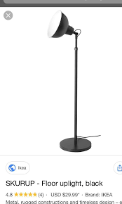 Pemasangan lampu dinding jenis skurup dari ikea. Ikea Lamp Skurup Home Furniture Home Decor On Carousell