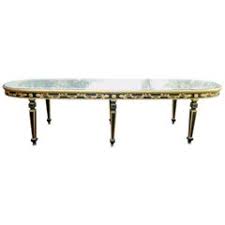 Extends to 118w with leaves. Mirror Dining Room Tables 48 For Sale At 1stdibs