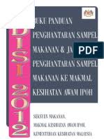 Zon tengah( negeri sembilan, melaka, makmal kes. Buku Penghantaran Sampel 2012
