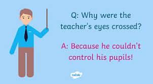 She must be plotting something. Funniest Teacher Jokes