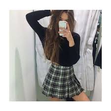 Black And White Aesthetic Tumblr Room Google Search Outfits Lt 3 Liked On Polyvore Featuring Skirts Mini Skir Fashion Clothes Grunge Hipster Fashion