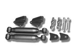 Regardless of your suspension choice you can't install new suspension until the old pieces are we had removed the original shocks earlier. Pete And Jake S Hot Rod Parts Shocks And Struts Free Shipping On Orders Over 99 At Summit Racing