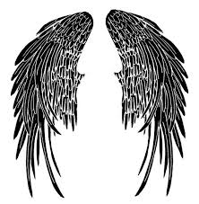Black And White Angel Wings Tattoo Designs Angel Wings Tattoo V3 Angel Wings Tattoo Wings Tattoo Wing Tattoo Designs