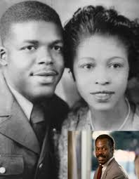 Photo of Danny Glover's Parents James & Carrie Glover in 1944 (2 Years  Before he was born). His parents, both postal workers, were active in the  National Association for the Advancement of