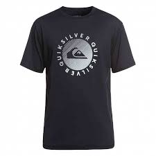 Quiksilver Razors Short Sleeve Rash Guard Black