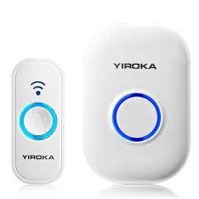 yiroka wireless doorbell smart doorbell digital doorbell for the elderly plug type eu plug wireless doorbell smart doorbell doorbell