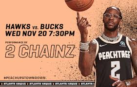 The two eastern conference teams left standing this season, the bucks and hawks, took very different paths to the conference semifinals. 2 Chainz To Perform At Atlanta Hawks Peachtree Night On Nov 20 Vs Milwaukee The Peach Review