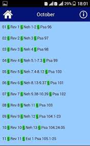 This simple app allows you to read the bible from beginning to end. Read Holy Bible In A Year For Android Apk Download