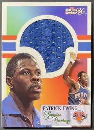 Patrick Ewing 1999-00 Skybox NBA Hoops Decade Genuine Coverage Jersey 1:893  Rare