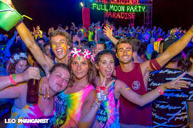 A full moon party with a difference. Leo Beerth Full Moon Party Haad Rin August 2016 Koh Phangan Online Magazine