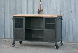 Industrial Kitchen Island Modern Bar Cart Combine 9 Industrial Furniture