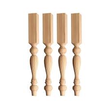 All of our wood island legs, columns and post legs are unfinished and ready for you to stain, seal or paint. Unfinished Solid Hard Maple French Kitchen Island Leg 4 Pack Etsy Kitchen Island With Legs Kitchen Island Decor Kitchen Island